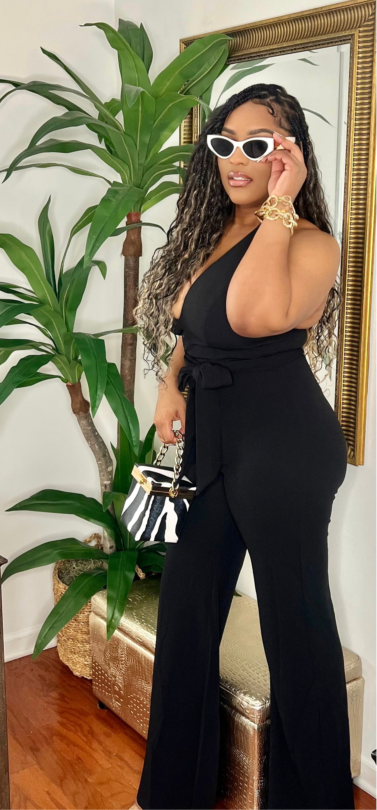 Don’t Cross Me Jumpsuit