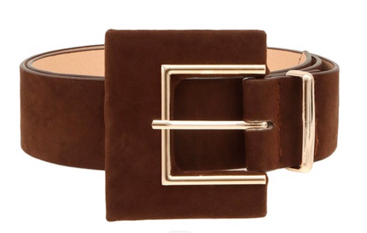 Luxe Velvet Belt
